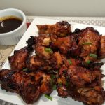 Honey Bourbon Chicken Wings
