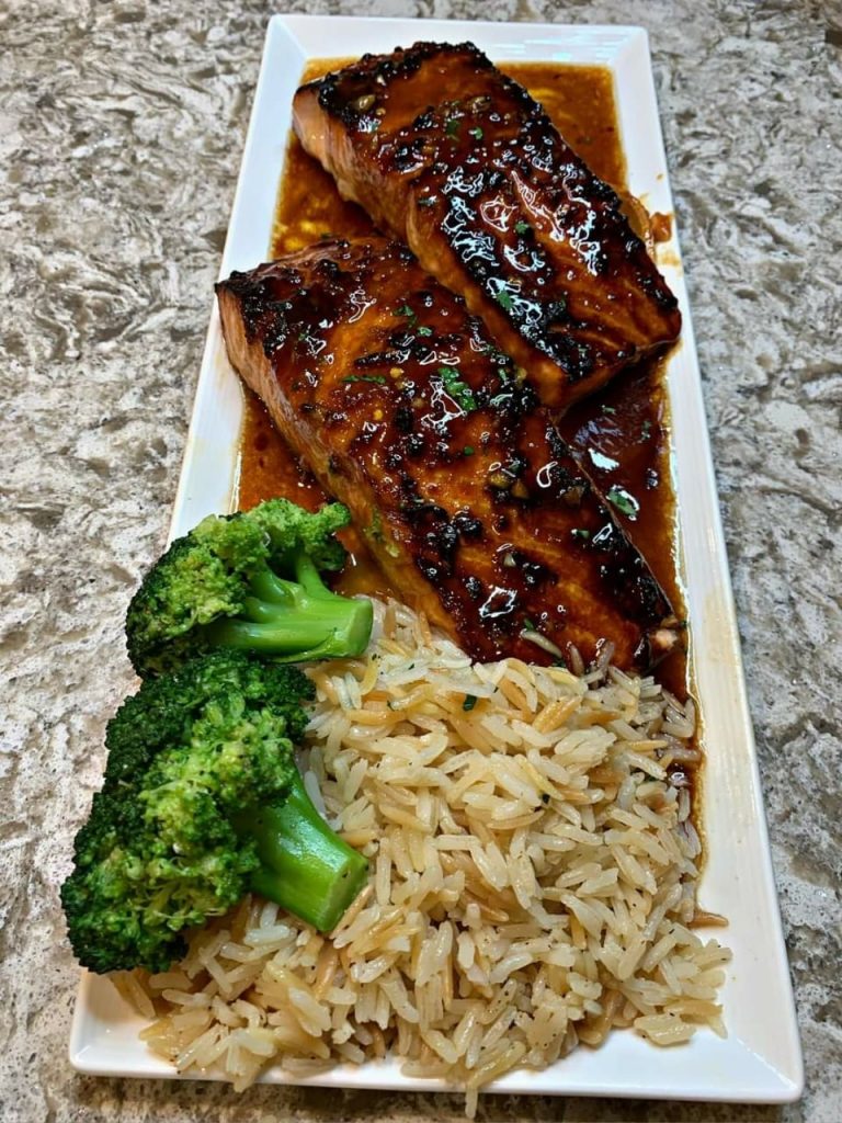Honey Garlic Salmon