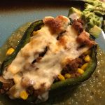 Easy Stuffed Poblanos