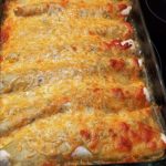 Jalapeno Cream Cheese Chicken Enchiladas
