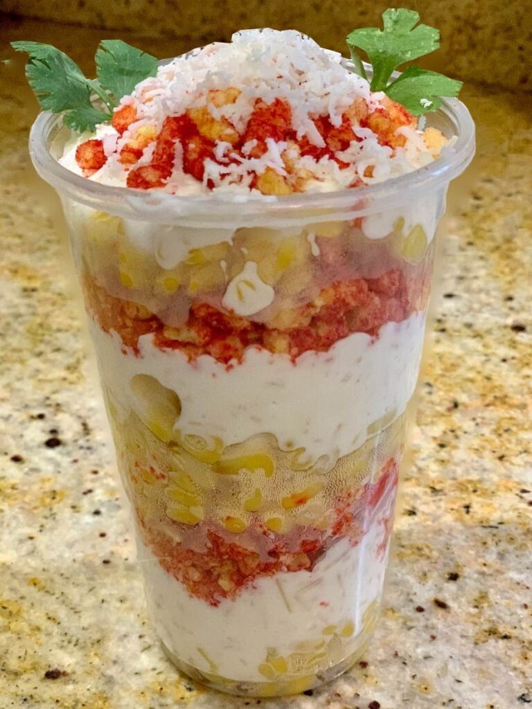 Mexican Street Corn in a Cup