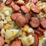 Oven-Roasted Smoked Sausage & Potatoes