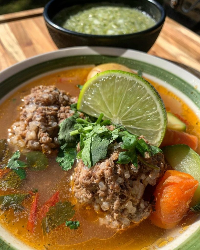 ALBONDIGAS (MEXICAN MEATBALL SOUP)