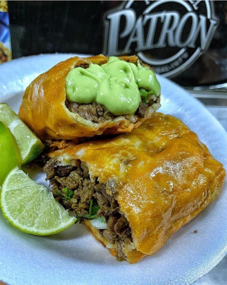 Beef Chimichangas