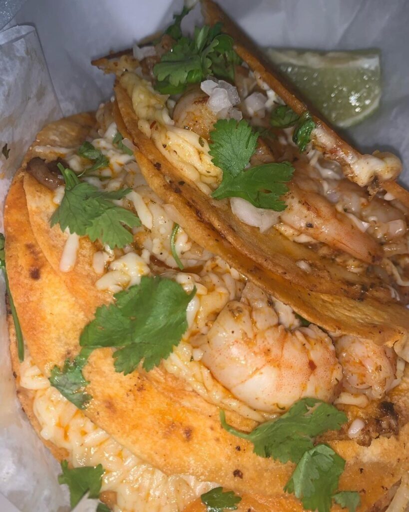 Make Cheesy Shrimp Tacos, Make Everyone Happy