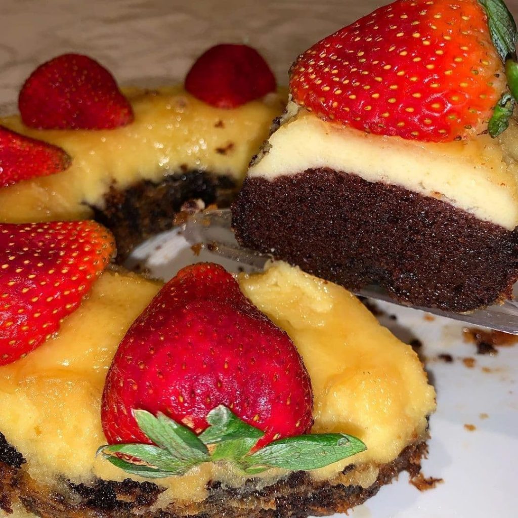 Keto Friendly Chocoflan