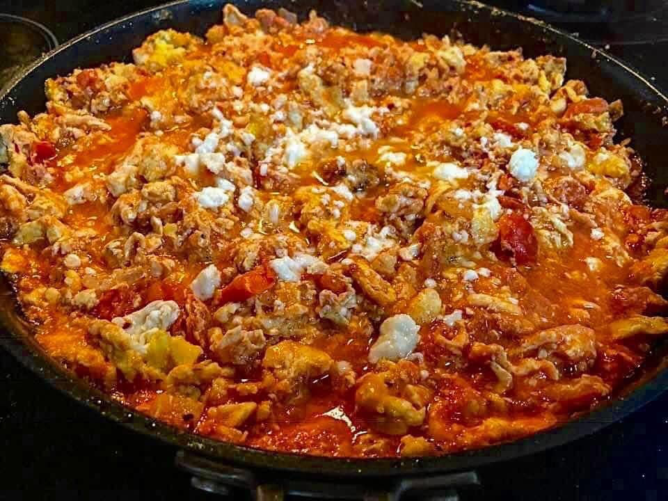 scrambled huevos rancheros recipe