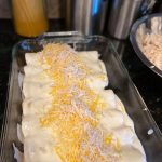 SOUR CREAM CHICKEN ENCHILADAS