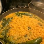 Spanish rice for a bbq