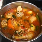 Homemade Sopa de Fideo vegetable (Chicken Noodle Soup)