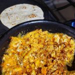 Chorizo, Eggs with Tortillas