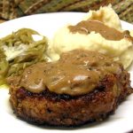 Chops Pork with scalloped potatoes