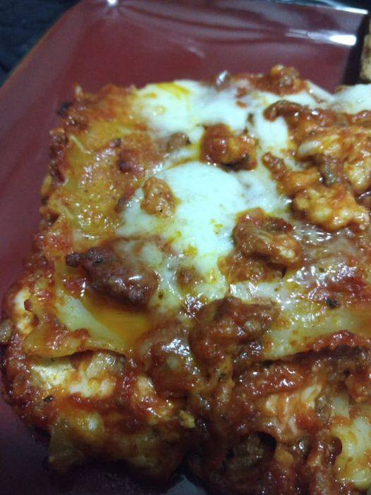 Lasagna! So Delicious!