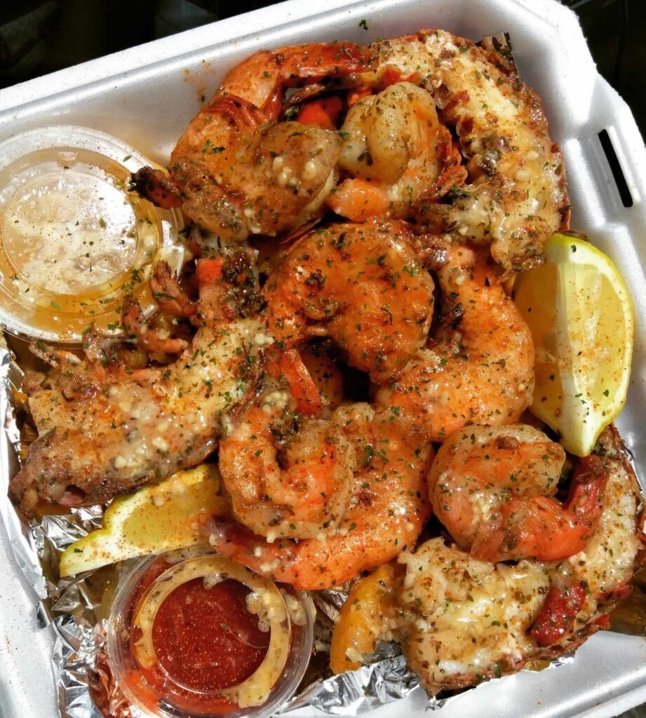 Traeger Jerk Shrimp