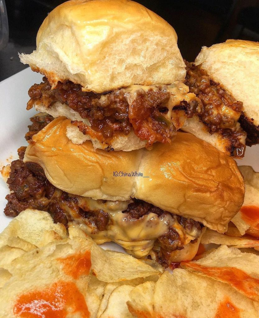 Cheeseburger Sloppy Joe Sliders