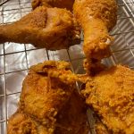 Spicy Southern fried chicken!
