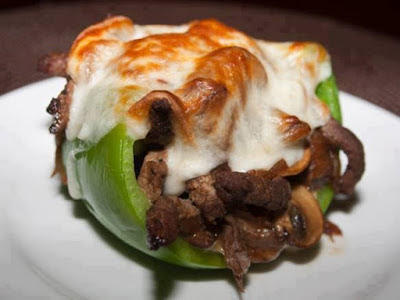 Philly Cheese Steak Stuffed Peppers
