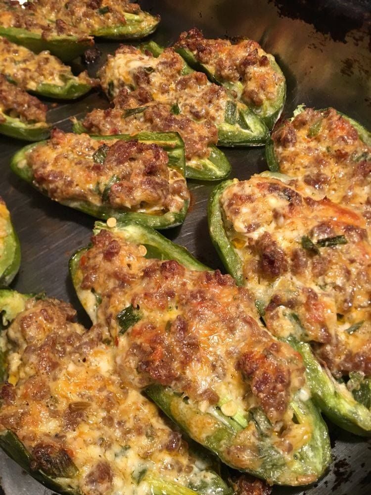 Chicken Stuffed Jalapenos