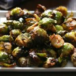 Roasted Brussels Sprouts With Garlic
