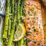 OVEN BAKED BUTTERY LEMON PEPPER SALMON