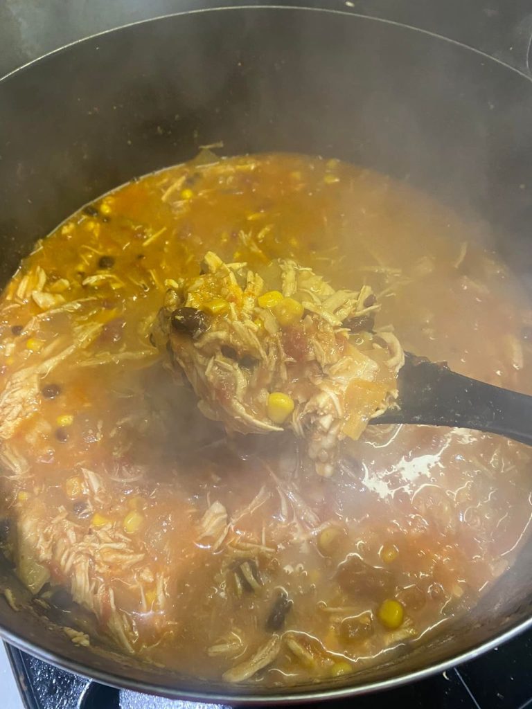 Chicken Enchilada Soup