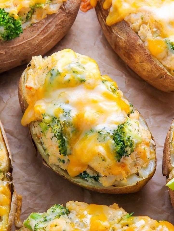 Broccoli & Cheddar Twice Potatoes