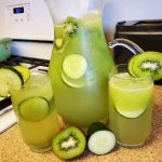 Agua de Pepino/Kiwi y Limon