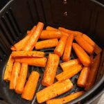 ROASTED AIR FRYER CARROTS