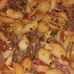 PASTA-SHELLS WITH-BEEF