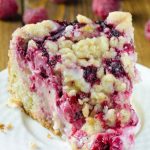Raspberry Cream Cheese Coffee Cake