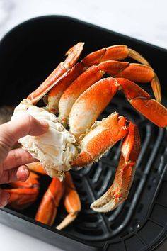Air Fryer Crab Legs
