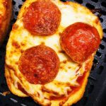 Air Fryer Garlic Toast Pizzas
