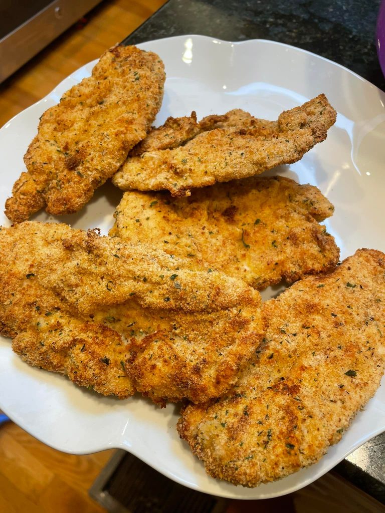 Air Fryer Chicken Cutlets
