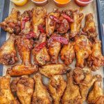 Taco Wings with Spicy Guacamole