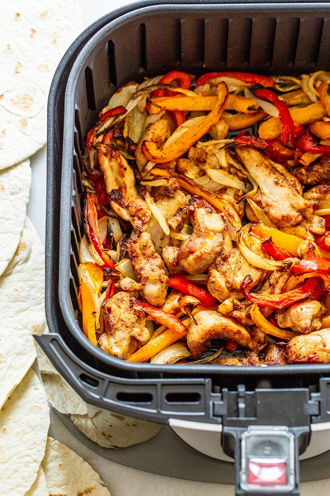 Air Fryer Chicken Fajitas Recipe