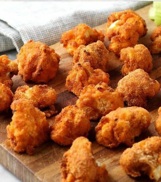 Air Fryer Buffalo Cauliflower