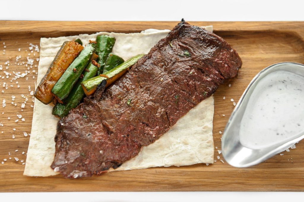 grilled Steak House Style Ribeye Steak