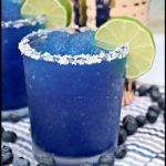 Frozen Blueberry Margaritas