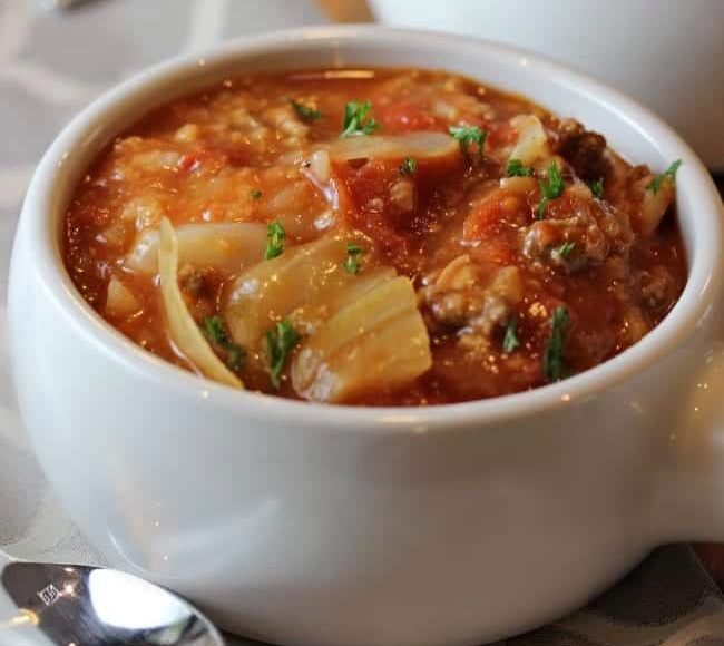 CABBAGE ROLL SOUP RECIPE