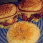 Bacon, Egg, and Cheese Pancakes