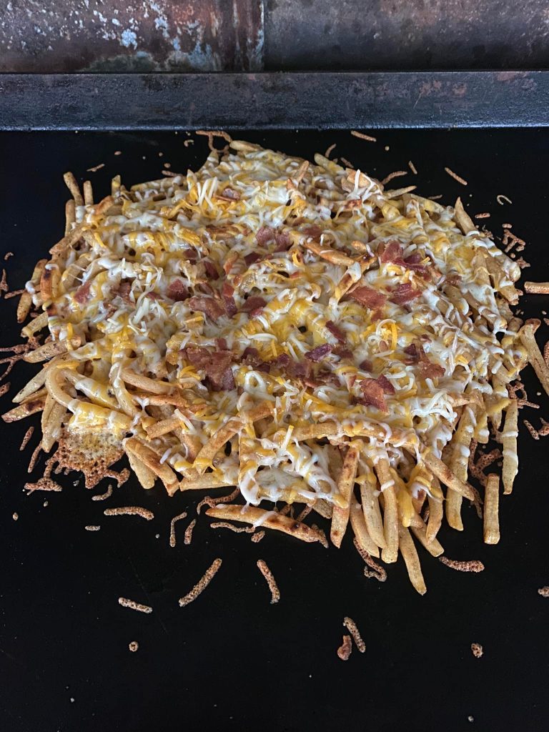 Bacon cheese fries Recipe