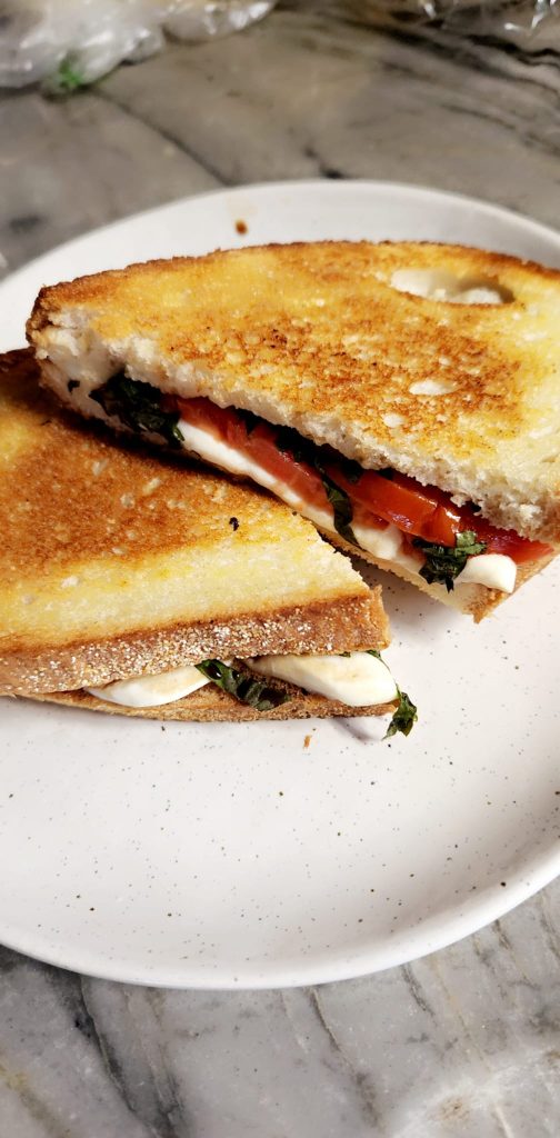 Caprese Grilled Cheese Sandwich