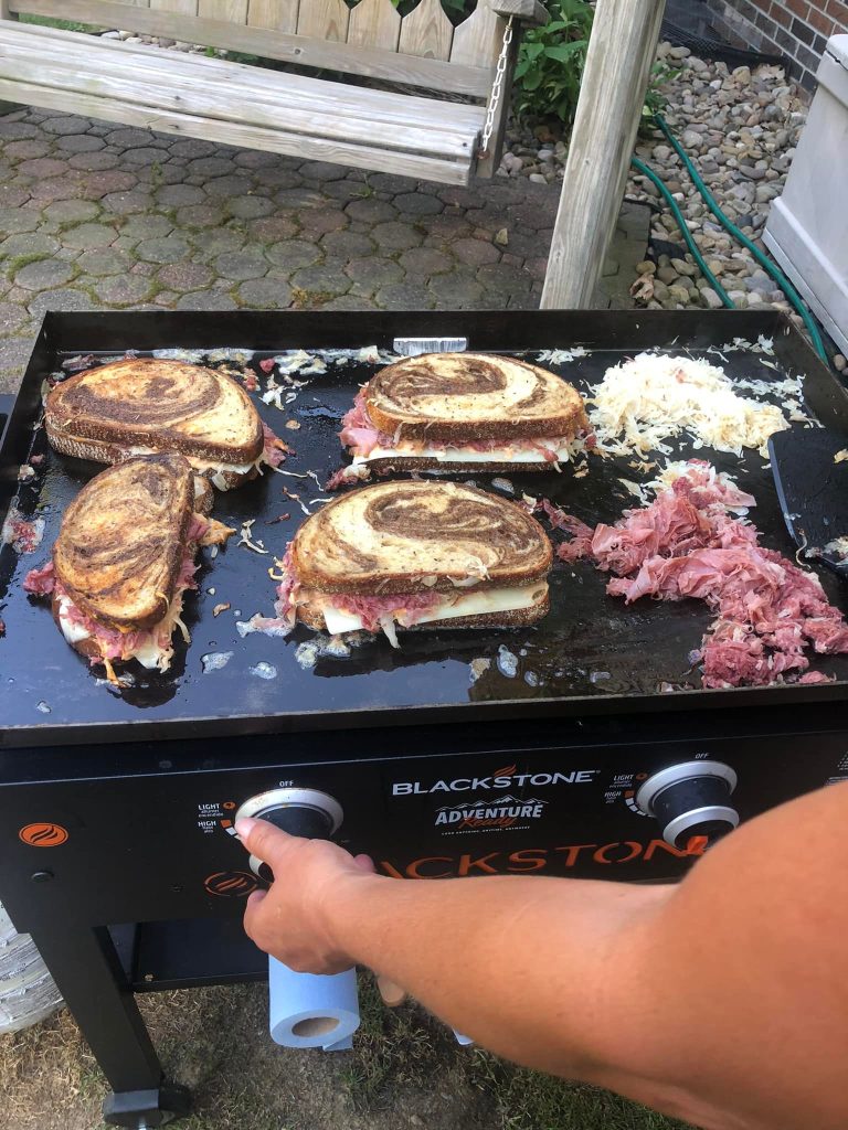 Grilled Reuben Sandwiches