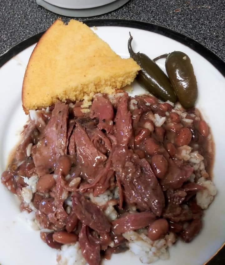 Pinto Beans with Smoked Turkey