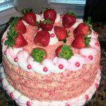 Strawberry Mousse Cake