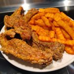 Lemon Pepper Ribs and Fries