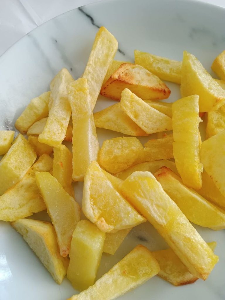 Spicy Sweet Potato Chips Recipe – Air Fryer
