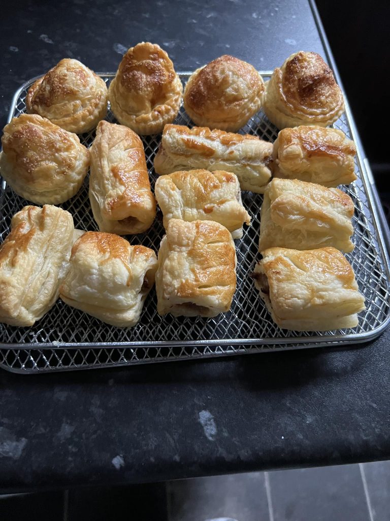Puff Pastry Sausage Rolls