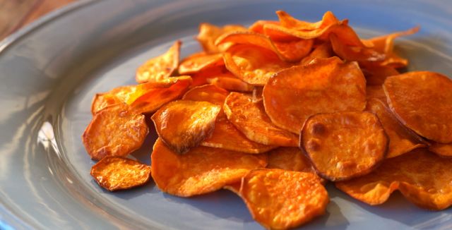 Air Fryer Sweet Potato Chips Recipe