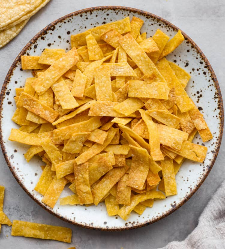 Homemade Air Fryer Tortilla Strips Recipe